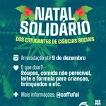 Natal Solidário dos estudantes de Ciências Sociais recebe doações