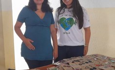 Professoras Thaissa e Iara