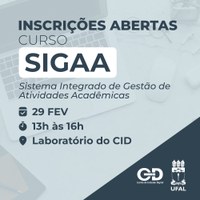 Centro de Inclusão Digital abre inscrições para curso sobre o Sigaa