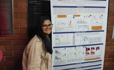 Auana Andrade participou do curso de verão em Genética