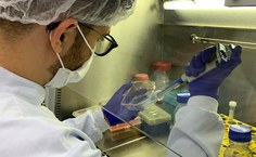 Max Ferro no estágio na USP