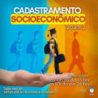 Ufal realiza cadastramento socioeconômico de estudantes até dia 26