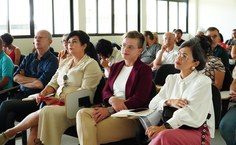 Niraldo Farias, Rita Souto Maior e Débora Massmann, da esquera para direita