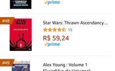 Mais vendidos da Amazon