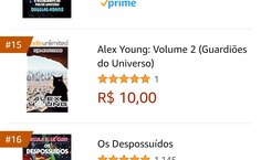 Mais vendidos da Amazon