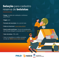 Nees abre editais com 600 vagas para seleção de bolsistas