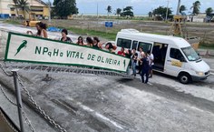 Alunos da Ufal Penedo fazem visita à navio oceanográfico da Marinha