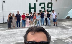 Alunos da Ufal Penedo fazem visita à navio oceanográfico da Marinha