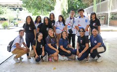 Visita de alunos e alunas de Coruripe