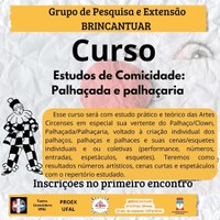 Curso de extensão debate histórias do circo alagoano, participe