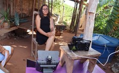 Estudante ouviu moradores da cidade de Taquarana