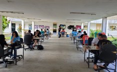 Competidores do 24º Torneio de Xadrez da Ufal