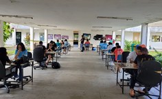 Competidores do 24º Torneio de Xadrez da Ufal