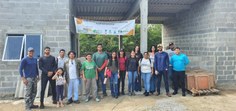 Estudantes de Agronomia participam de visita técnica ao assentamento Flor do Bosque