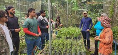 Estudantes de Agronomia participam de visita técnica ao assentamento Flor do Bosque