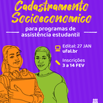 Atenção estudantes: Ufal abre inscrições para Cadastro Socioeconômico
