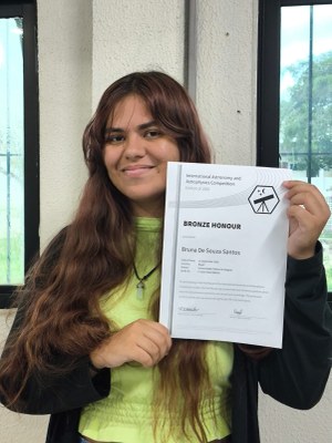 Bruna Santos é aluna do primeiro período do curso de Matemática no Campus Arapiraca da Ufal