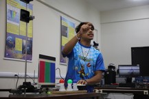 Física, arte e diversão marcam o primeiro dia da 20ª edição da Expofísica