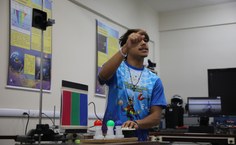 Física, arte e diversão marcam o primeiro dia da 20ª edição da Expofísica