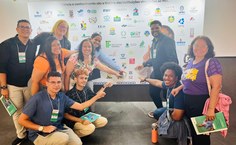 Integrantes do Grupo Sem Mais nem Menos apresentaram trabalhos em evento nacional sobre formação de professores