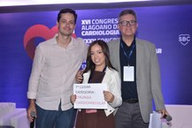 Equipe comemora 1º lugar em evento de cardiologia