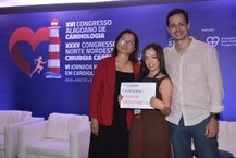 Equipe comemora 1º lugar em evento de cardiologia