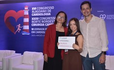 Equipe comemora 1º lugar em evento de cardiologia