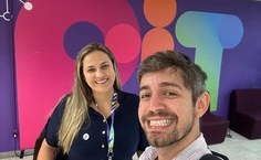 Docentes Vãnia Teles e João Batista, coordenadores do projeto