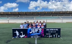 Equipe de futebol feminina da Ufal brilhou no JUFs 2025