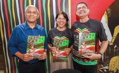 A Assessoria de Comunicação da Ufal também participou dos lançamentos da primeira noite da Edufal com a nova edição da Revista Saber Ufal