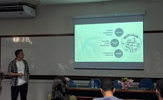 Apresentação do pesquisador João Pantaleão, sobre as principais contribuições do projeto BioCrustaBr para o conhecimento da Carcinofauna de Alagoas.