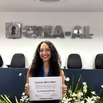 Egressa da Ufal recebe comenda do Crea por trajetória acadêmica