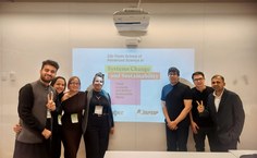 A estudante de Engenharia de Produção do Campus do Sertão/Ufal, Gabriele Torres, foi destaque no evento internacional Escola São Paulo de Ciência Avançada em Mudança Sistêmica e Sustentabilidade