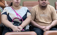 Pais da aluna Rebeca Tenório, do curso de Letras-Português