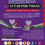Campanha arrecada itens para promover a dignidade menstrual