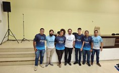 Professor Isanaldo com equipe do curso de Matemática EAD que atua em escolas de Coruripe