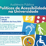 MPF promove audiência pública sobre acessibilidade e inclusão na Ufal