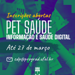 Ufal abre seleção para projetos do PET Saúde - Informação e Saúde Digital