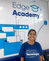 Aluna do IC e bolsista do Edge participou de evento em SP só para mulheres