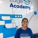 Aluna do IC e bolsista do Edge participou de evento em SP só para mulheres