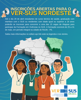 Programa Nacional de Vivências no SUS abre vagas para formação de estudantes Programa Nacional de Vivências no SUS abre vagas para formação de estudantes