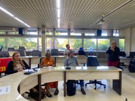 Reunião na Sala dos Conselhos