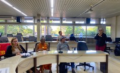 Reunião na Sala dos Conselhos