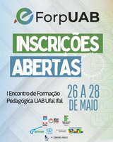 Ufal e Ifal realizam encontro de formação pedagógica da UAB em Alagoas