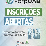 Ufal e Ifal realizam encontro de formação pedagógica da UAB em Alagoas