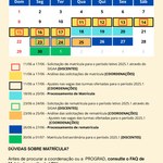 Calendário acadêmico: confira prazos de matrícula e rematrícula