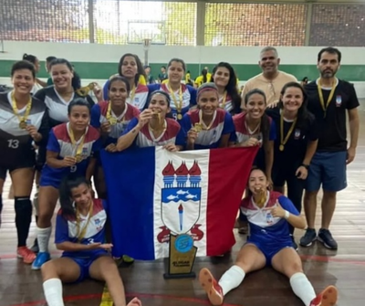 Campeãs de Futsal 2023, em Aracajú Campeãs de Futsal 2023, em Aracajú