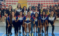 Campeãs de Futsal 2024, em Fortaleza