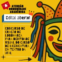 Curso de Teatro lança concurso para criação de nova logomarca