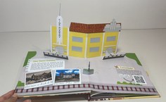 Livro Rio Largo em pop-up